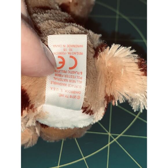 TY Beanie Boos 6" BUCKWHEAT the LYNX Glitter Eyes Tufted Ears So Cute Spots - Picture 11 of 13